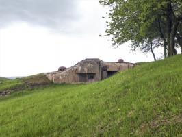 Ligne Maginot - EINSELING - A36 - (Ouvrage d'infanterie) - Vue sur la chambre de tir JM/47 et la cloche JM