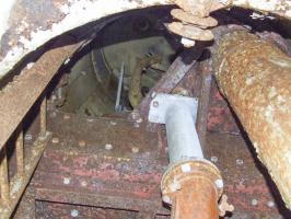 Ligne Maginot - TETING - A38 - (Ouvrage d'infanterie) - Bloc 1
La cloche JM modifiée centrale.
