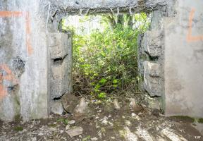 Ligne Maginot - A69 - PAVOT - (Blockhaus lourd type STG / STG-FCR - Double) - L'entrée du matériel