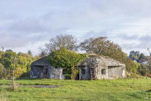Ligne Maginot - B512 - WARGNIES LE GRAND OUEST - (Blockhaus pour canon) - Le blockhaus dans son environnement