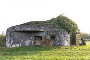 Ligne Maginot - B512 - WARGNIES LE GRAND OUEST - (Blockhaus pour canon) - Les créneaux du côté ouest 