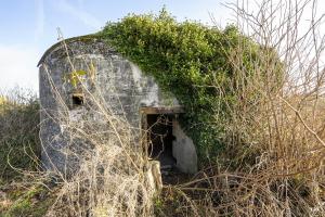 Ligne Maginot - B516 - STATION DE WARGNIES - (Blockhaus pour canon) - L'entrée