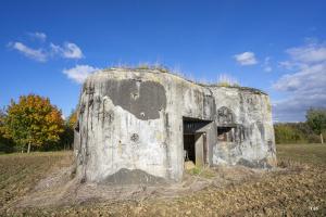Ligne Maginot - B535 - BOIS-CRETE - (Blockhaus pour canon) - L'entrée