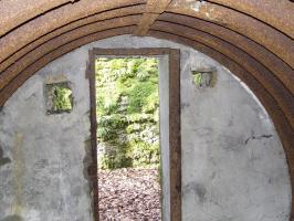 Ligne Maginot - BOIS DE PONTPIERRE (II/146° RIF) - (PC de Quartier) - L'intérieur d'une alvéole du PC.