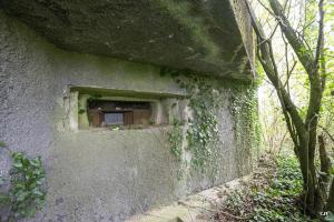 Ligne Maginot - B540 - RUAINCE - (Blockhaus pour canon) - Créneau ouest