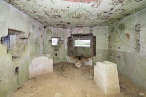 Ligne Maginot - B550 - LA BOETE - (Blockhaus pour canon) - L'intérieur côté ouest