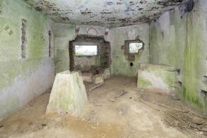 Ligne Maginot - B550 - LA BOETE - (Blockhaus pour canon) - L'intérieur côté Est