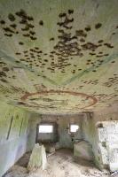 Ligne Maginot - B550 - LA BOETE - (Blockhaus pour canon) - L'intérieur et le plafond