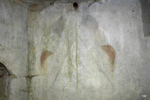 Ligne Maginot - B550 - LA BOETE - (Blockhaus pour canon) - Un des peintures murales