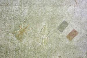 Ligne Maginot - B550 - LA BOETE - (Blockhaus pour canon) - Un des peintures murales