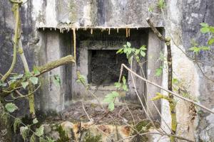 Ligne Maginot - B553 - FERME CAMBRON - (Blockhaus pour canon) - Un des créneaux de défense de l'entrée