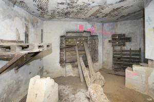 Ligne Maginot - B553 - FERME CAMBRON - (Blockhaus pour canon) - Intérieur coté Est