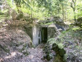 Ligne Maginot - SOMMET DU HOCHWALD 3 - (Blockhaus pour arme infanterie) - L'entrée 