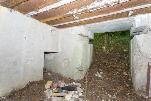 Ligne Maginot - ROUY 2 - (Blockhaus pour canon) - L'entrée pour le canon