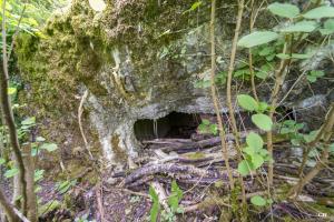 Ligne Maginot - ROUY 2 - (Blockhaus pour canon) - Le créneau
