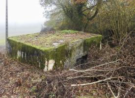 Ligne Maginot - ROUY 2 - (Blockhaus pour canon) - Vue de l'entrée du matériel