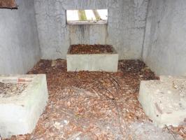 Ligne Maginot - STOCKEN 5 - (Blockhaus pour canon) - La chambre de tir pour le canon anti-char.