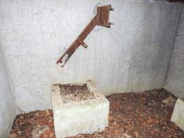 Ligne Maginot - STOCKEN 5 - (Blockhaus pour canon) - La chambre de tir pour le canon anti-char.