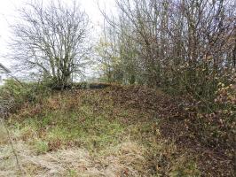 Ligne Maginot - GROSSEN FELD EST - (Blockhaus pour canon) - L'arrière remblayé.