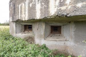 Ligne Maginot - C17 - GOMMEGNIES EST - (Casemate d'infanterie) - Les créneaux