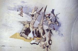Ligne Maginot - COUME VILLAGE - A29 - (Ouvrage d'infanterie) - Peinture R. Humblot
Triomphe de la Médecine