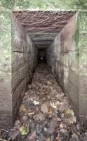 Ligne Maginot - VERLORENERBACH - (Blockhaus pour arme infanterie) - Entrée de la galerie sous la piste coté droit