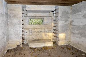 Ligne Maginot - CB272 - GENFER 2 - (Blockhaus pour canon) - L'intérieur