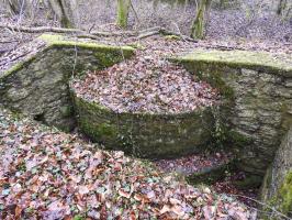 Ligne Maginot - GUNGLINGERBERG 7 - (Cuve pour arme d'infanterie) - La cuve pour arme d'infanterie.