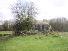 Ligne Maginot - B631 - FAUBOURG DE MONS OUEST - (Blockhaus pour canon) - Situé dans son environnement.