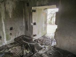 Ligne Maginot - B631 - FAUBOURG DE MONS OUEST - (Blockhaus pour canon) - Intérieur du blockhaus.