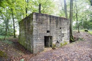 Ligne Maginot - BB351 - HUBERBUSCH 2 - (Blockhaus pour arme infanterie) - L'entrée