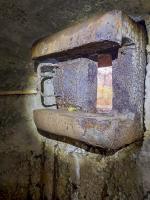 Ligne Maginot - BB351 - HUBERBUSCH 2 - (Blockhaus pour arme infanterie) - Trémie Condé côté intérieur.