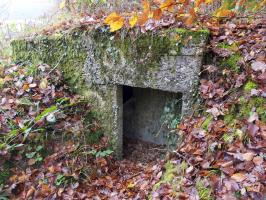 Ligne Maginot - BB40 - (Blockhaus pour arme infanterie) - Arrière du blockhaus