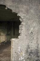 Ligne Maginot - MIESCH - (Blockhaus pour canon) - On note l'emploi massif de matériaux 'camelote'.