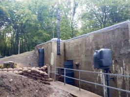 Ligne Maginot - HUBERBUSCH SUD - C59 - (Casemate d'infanterie) - Façade de l'entrée