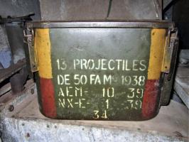 Ligne Maginot - HUBERBUSCH SUD - C59 - (Casemate d'infanterie) - Caisse d'obus de mortier de 50