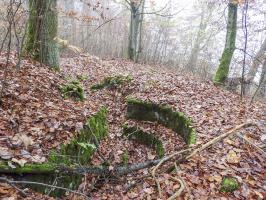 Ligne Maginot - MEISTERBUSCH 8 - (Cuve pour arme d'infanterie) - La cuve en maçonnerie pour mitrailleuse.
