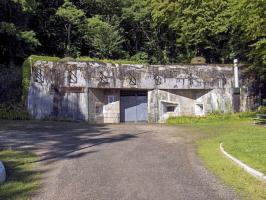 Ligne Maginot - MICHELSBERG - A22 - (Ouvrage d'artillerie) - L'entrée mixte