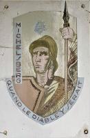 Ligne Maginot - MICHELSBERG - A22 - (Ouvrage d'artillerie) - Entrée mixte
Devise de l'ouvrage