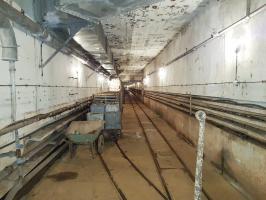 Ligne Maginot - MICHELSBERG - A22 - (Ouvrage d'artillerie) - Galerie d'entrée
La galerie bétonnée vers l'ouvrage