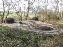 Ligne Maginot - MICHELSBERG - A22 - (Ouvrage d'artillerie) - Bloc 3
Tourelle pour mortiers de 81 mm et cloches GFM