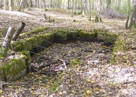 Ligne Maginot - CB443-B - BOIS KARRE 5 - (Blockhaus pour canon) - 