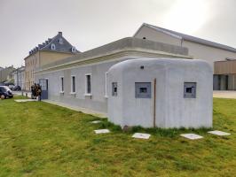 Ligne Maginot - ROUSSY LE VILLAGE (Poste avancé GRM) - (Poste GRM - Maison Forte) - Le poste GRM le jour de son inauguration