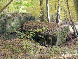 Ligne Maginot - CB447 - BOIS KARRE 2 - (Blockhaus pour arme infanterie) - Vue de l'arrière