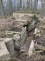 Ligne Maginot - CB447 - BOIS KARRE 2 - (Blockhaus pour arme infanterie) - Travaux de réhabilitation lancés par l'association LMCE - 2021