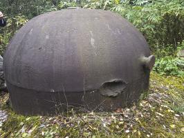 Ligne Maginot - MICHELSBERG - A22 - (Ouvrage d'artillerie) - Bloc 3
Impact sur une cloche GFM