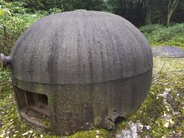 Ligne Maginot - MICHELSBERG - A22 - (Ouvrage d'artillerie) - Bloc 3
Impact sur une cloche GFM