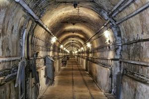 Ligne Maginot - MICHELSBERG - A22 - (Ouvrage d'artillerie) - Galerie principale à la hauteur du casernement