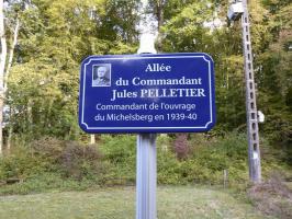 Ligne Maginot - MICHELSBERG - A22 - (Ouvrage d'artillerie) - Allée du Commandant Jules Pelletier