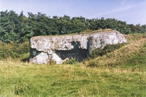 Ligne Maginot - LES SARTS - (Ouvrage d'infanterie) - La face d'entrée du bloc 1